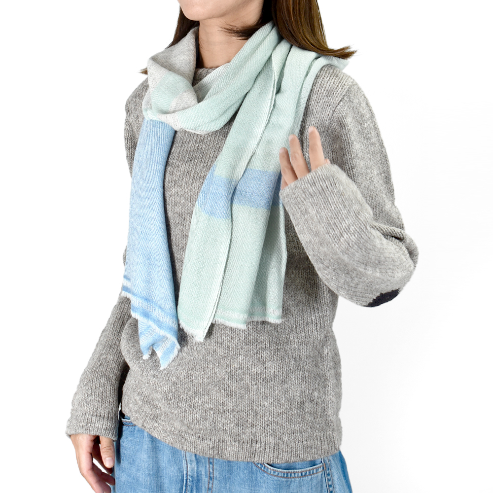 Kelen（ケレン） ストール TITI COLOR BLOCK DESIGN STOLE マフラー