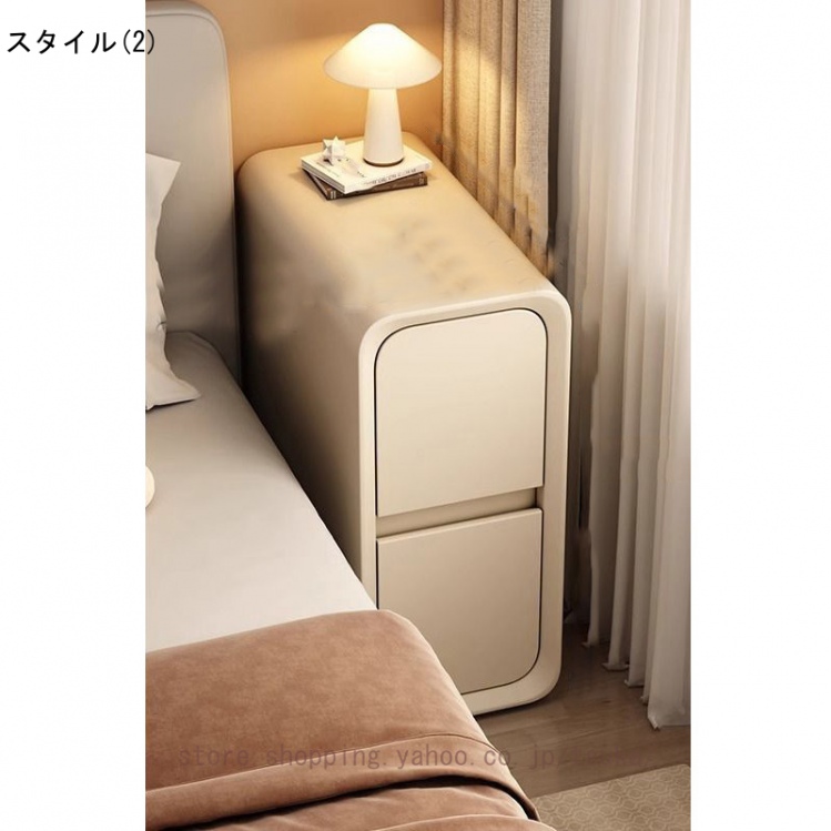 サイドテーブル 天然木 無垢材 ベッドサイドテーブル 小型 小規模住宅