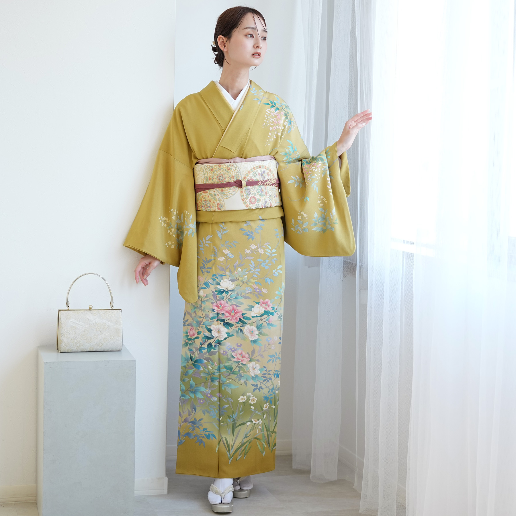 訪問着 レンタル おしゃれ 20点フルセット 結婚式 卒業式 入学式