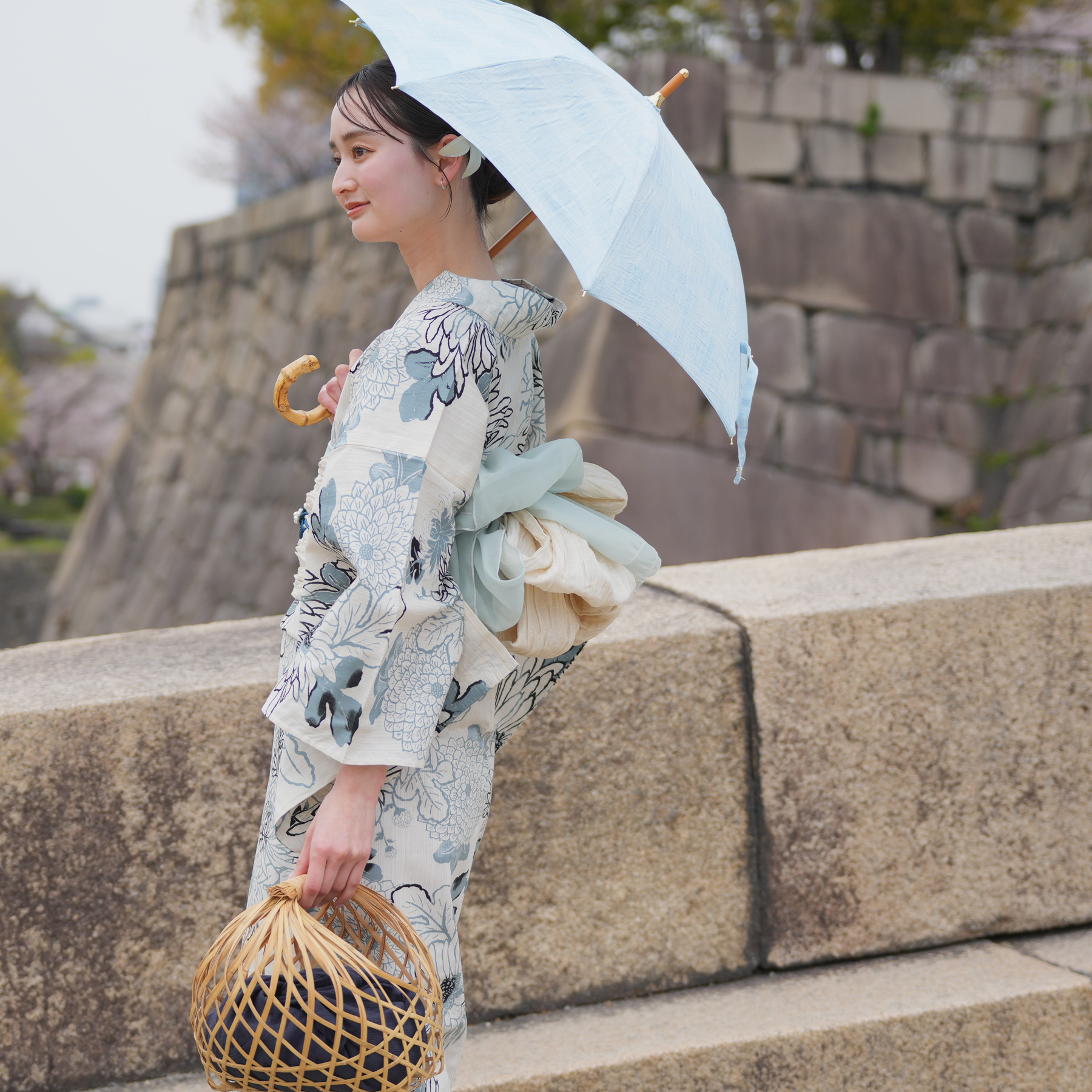 utatane 浴衣 レディース セット 高級変わり織 浴衣3点セット 先染め