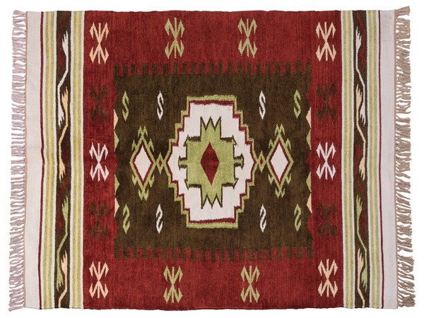 東谷 ラグ 170×230cm 長方形 ネイティブ柄 カジュアル アメリカン