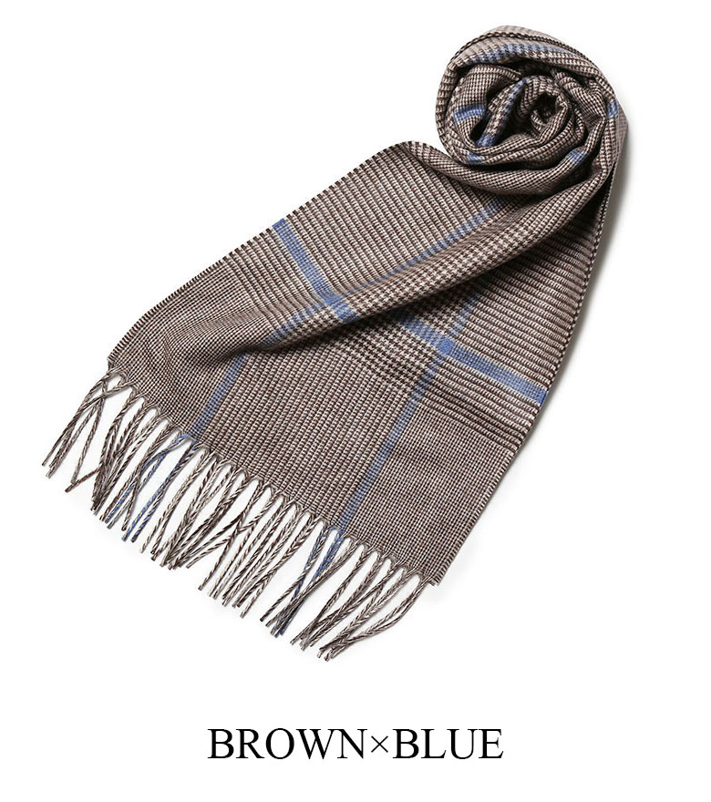 PIACENZA（ピアチェンツァ） マフラー ストール チェック シルク