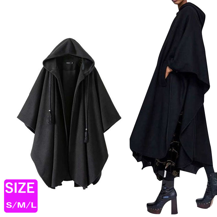 ポンチョ ポンチョコート レディース コート マント ケープ チェスター