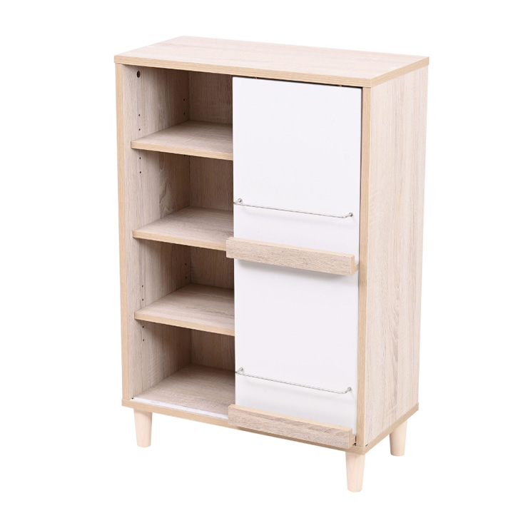 ディスプレイラック スライド扉&オープンタイプ 幅60cm ラック サイド