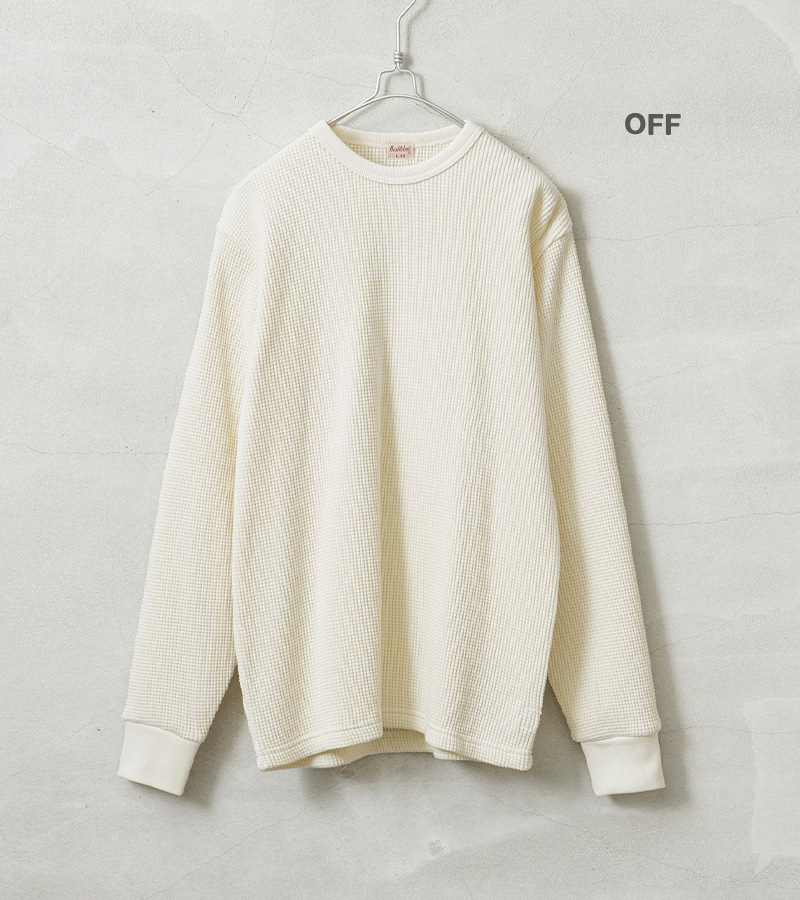 Healthknit（ヘルスニット） 52011 スーパーヘビーワッフル クルー