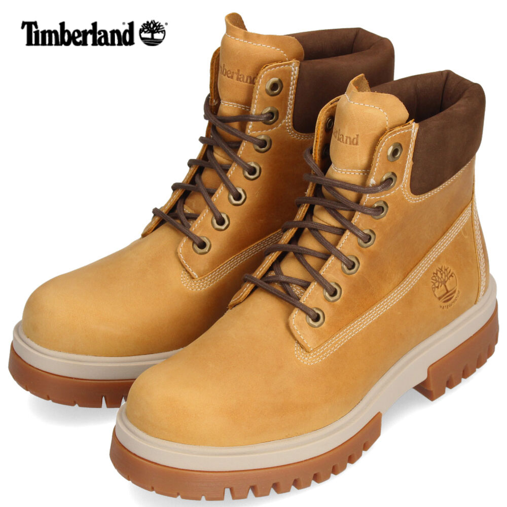 Timberland（ティンバーランド） メンズ ショートブーツ 防水 本革