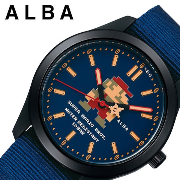 ALBA（SEIKO） セイコー スーパーマリオ 限定コラボモデル アルバ 時計