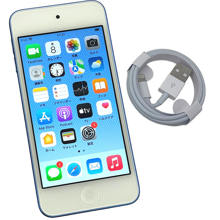 iPod touch 【新品バッテリに交換済】Apple touch7 第7世代 MVHU2J/A