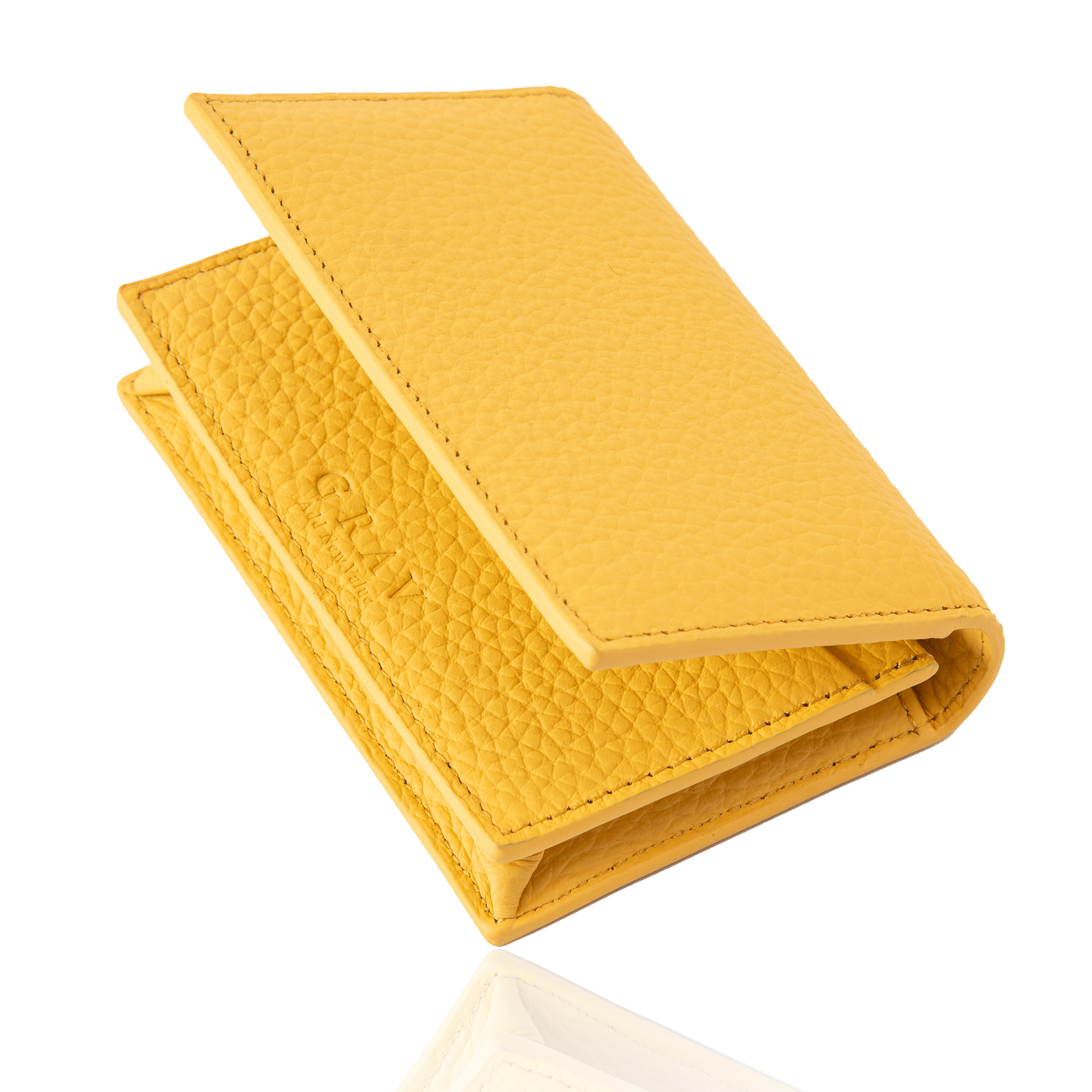 GRAV 名刺入れ レディース カードケース 本革 大容量50枚 名刺を整理