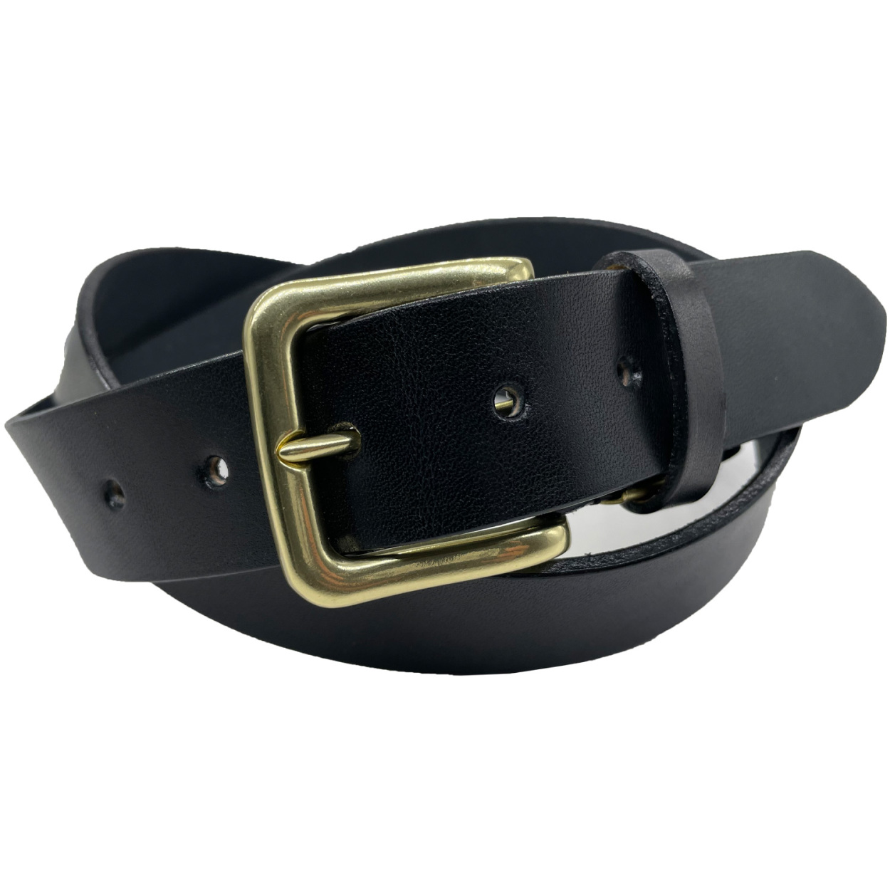 ベルト 栃木レザー メンズ 本革 35mm ロングサイズ Lサイズ 牛革 黒色