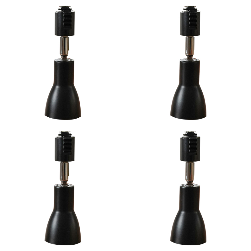 4個セット ダクトレール用 スポットライト E11 4灯 照明器具 配線