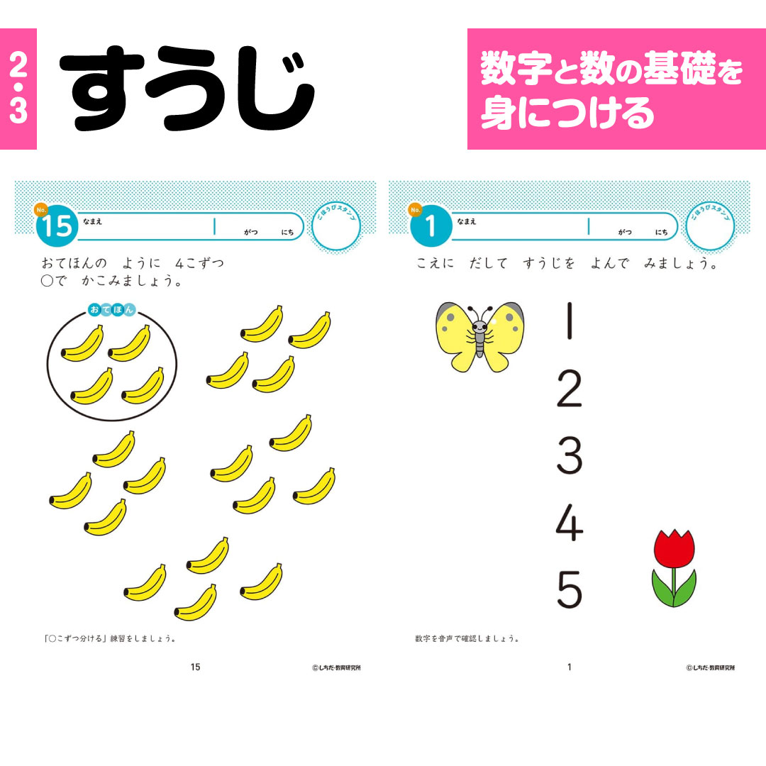 シルバーバック 七田式 知力ドリル 2歳 3歳 10冊 セット 迷路 数字