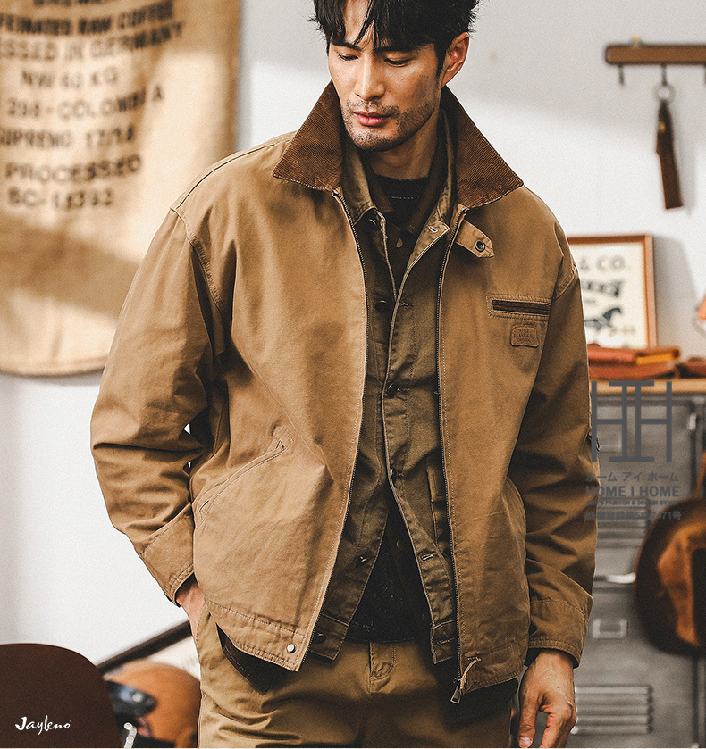 ホームアイホーム ジャケット デトロイトジャケット メンズ