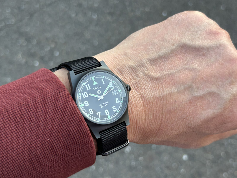 MWC ミリタリー ウォッチ カンパニー 35mm Genuine G10 Watch 腕時計