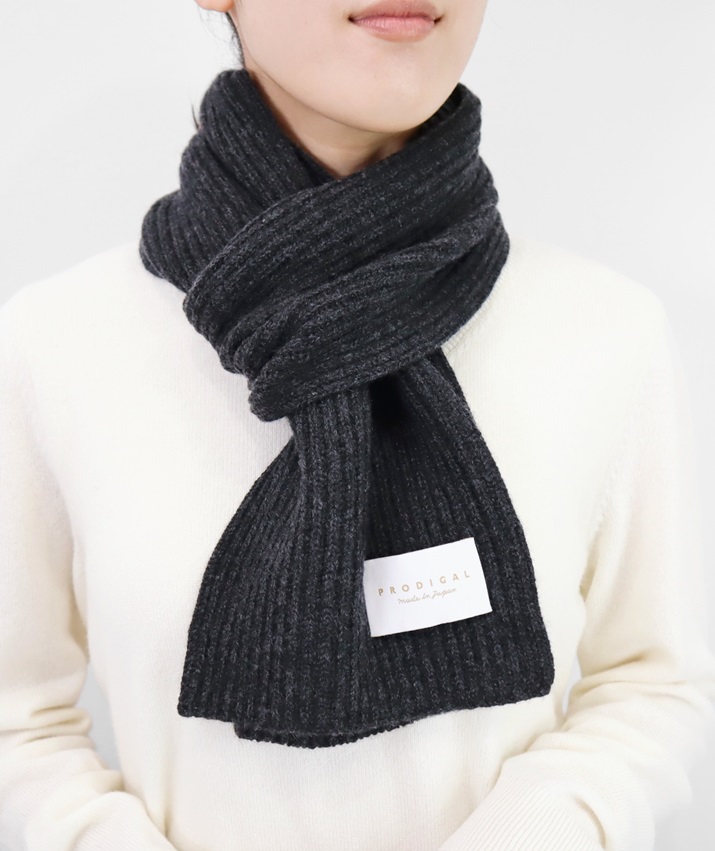 PRODIGAL（プロディガル） カシミヤ 100% ショート マフラー
