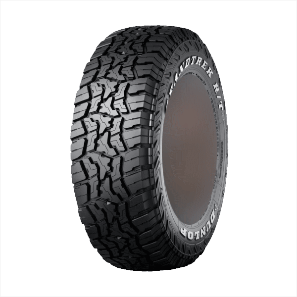 GRANDTREK 185/85R16 105/103N LT D DUNLOP R/T01 片面ホワイトレター