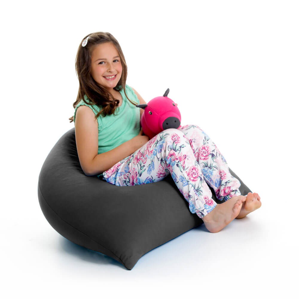 ヨギボー yoibo オットマン ビーズクッション ダークグレー 公式