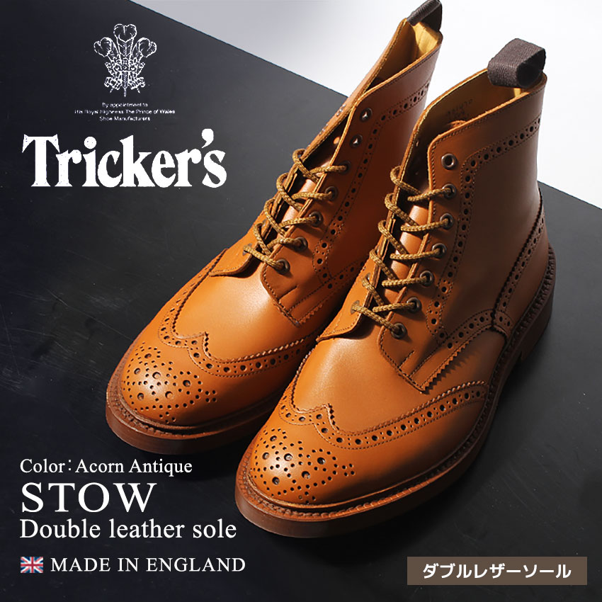 Tricker's（トリッカーズ） TRICKER'S ストウ ダブルレザーソール