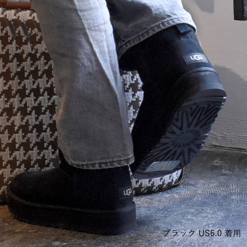 UGG（アグ） ムートンブーツ レディース CLASSIC MINI PLATFORM UGG