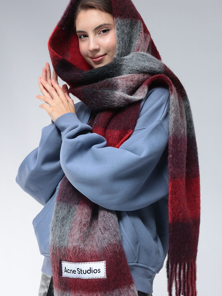 Acne Studios（アクネ ストゥディオズ） マフラー レディース チェック