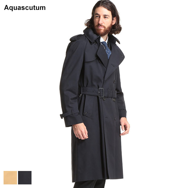 Aquascutum（アクアスキュータム） メンズ コート コットン ギャバジン
