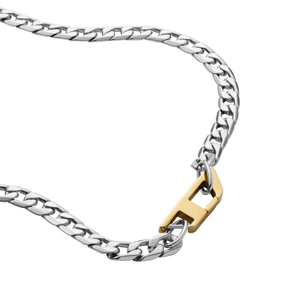 DIESEL（ディーゼル） ネックレス・ペンダント シンプル シルバー