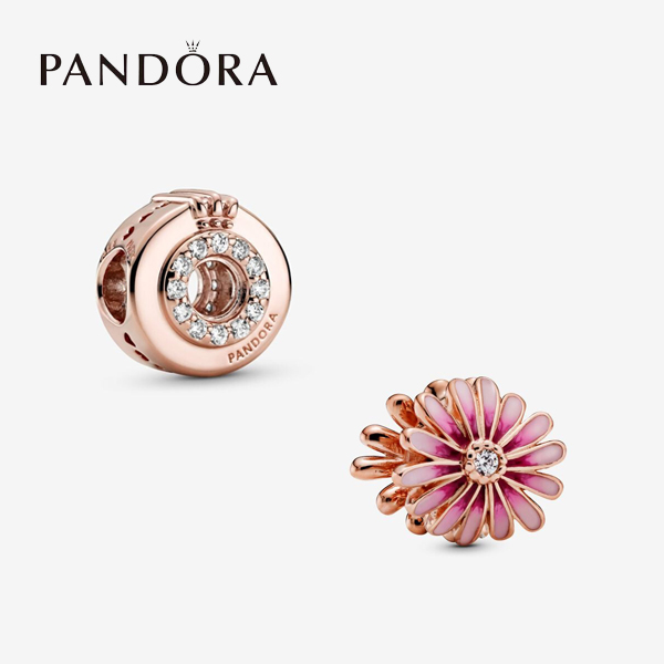 パンドラ チャーム ブレスレット レディース 王冠/フラワー ワン