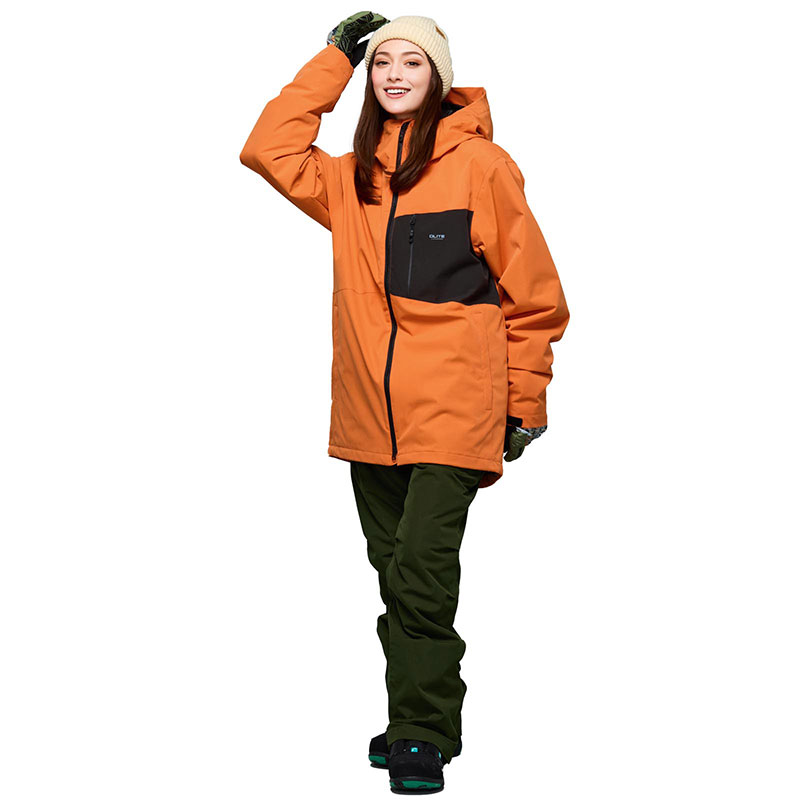 43DEGREES スノーボードウェア レディース 上下セット スノボウェア