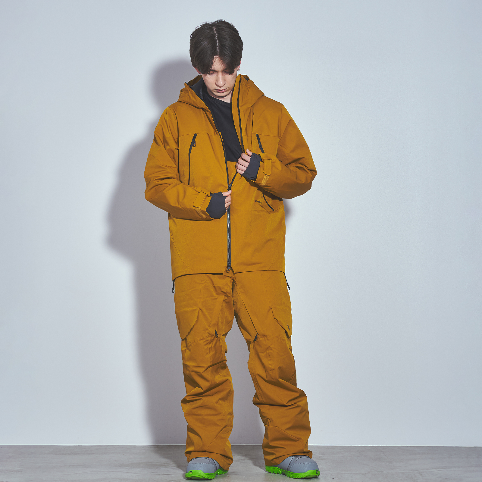 43DEGREES スノーボードウェア スキーウェア メンズ 上下 セット