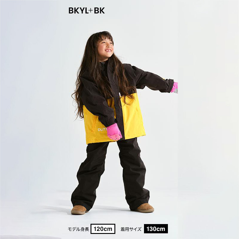 43DEGREES スキーウェア キッズ ジュニア 上下セット スノーボード