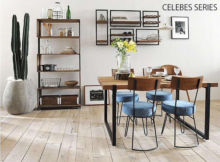 ASPLUND（アスプルンド） ダイニングテーブル 幅160 セレベス