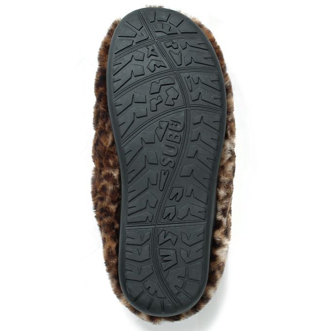 WACKO MARIA NANGA / SUBU / LEOPARD FUR AORORA WINTER SANDALS