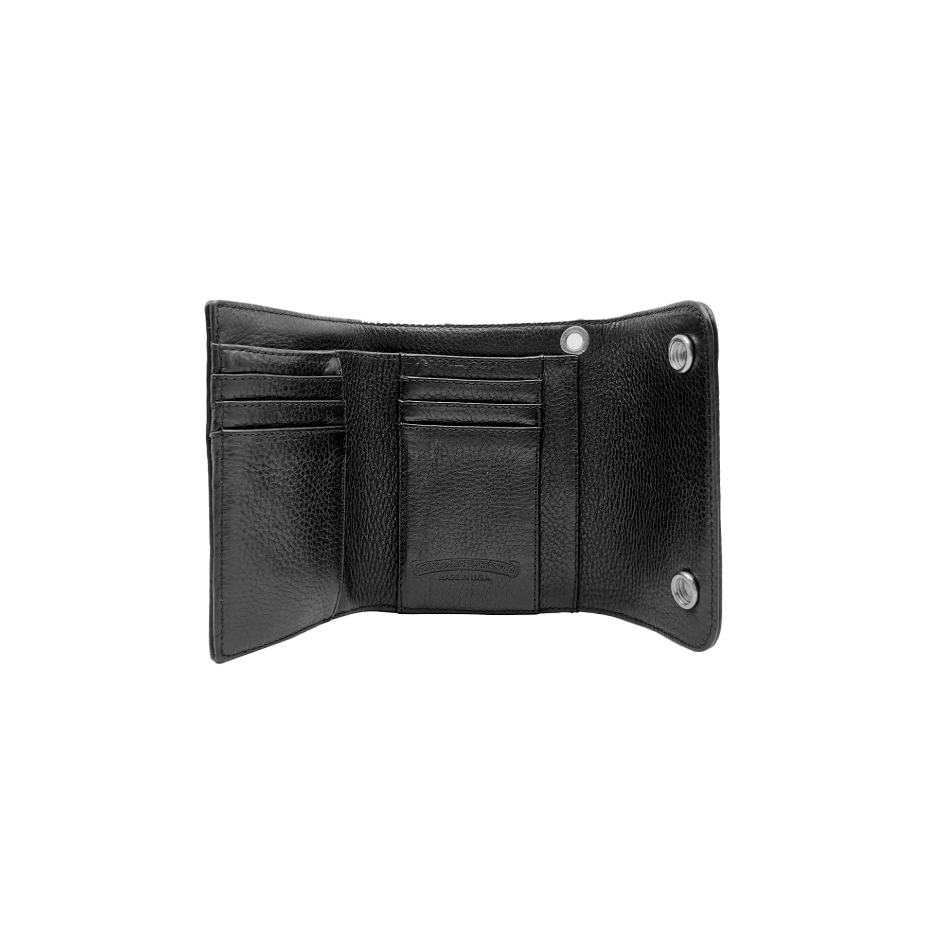 Chrome Hearts Leather Cross Wallet - SHENGLI ROAD MARKET