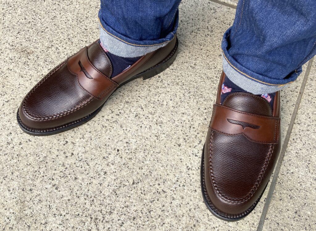 ビビッときたコンビローファー：Alden N8204とヴァンラストのサイズ感