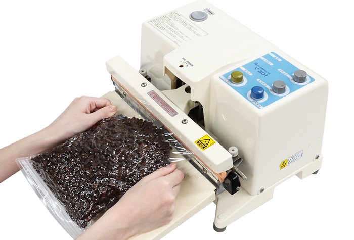 富士インパルス 卓上型ノズル式脱気シーラー V-301 1台 (ご注文単位1台