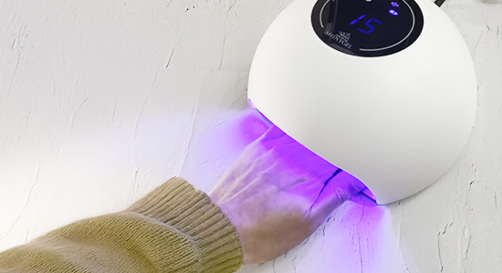 SHINYGEL：ジェルネイル用 LEDランプ 18W（ネイル用LEDライト