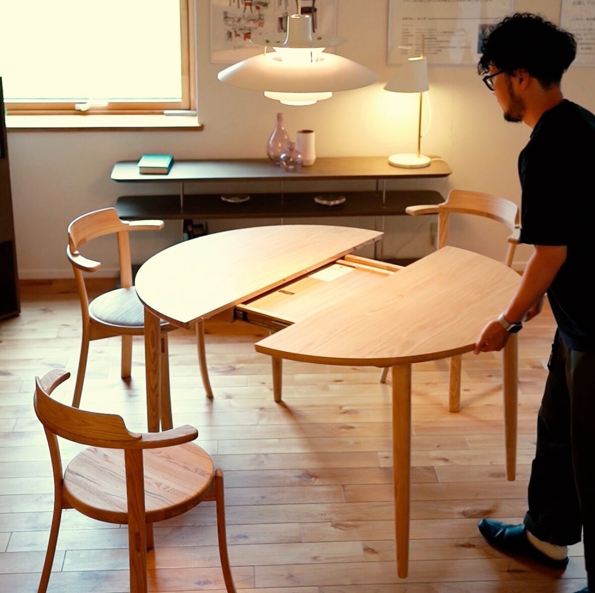 カンディハウス】マムダイニングEXテーブルの魅力｜伸長式で暮らしの