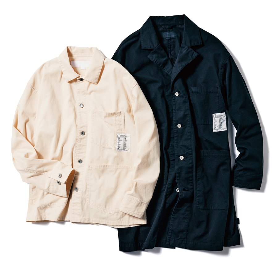 108 Editor's Eye NEIGHBORHOOD BW. Short Coverall Jacket & BW