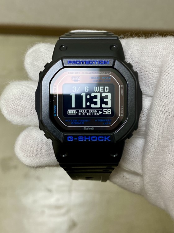 ≠【G-SHOCK DW-H5600-1A2JR】スマートウオッチ | 欲しいっなかいしう