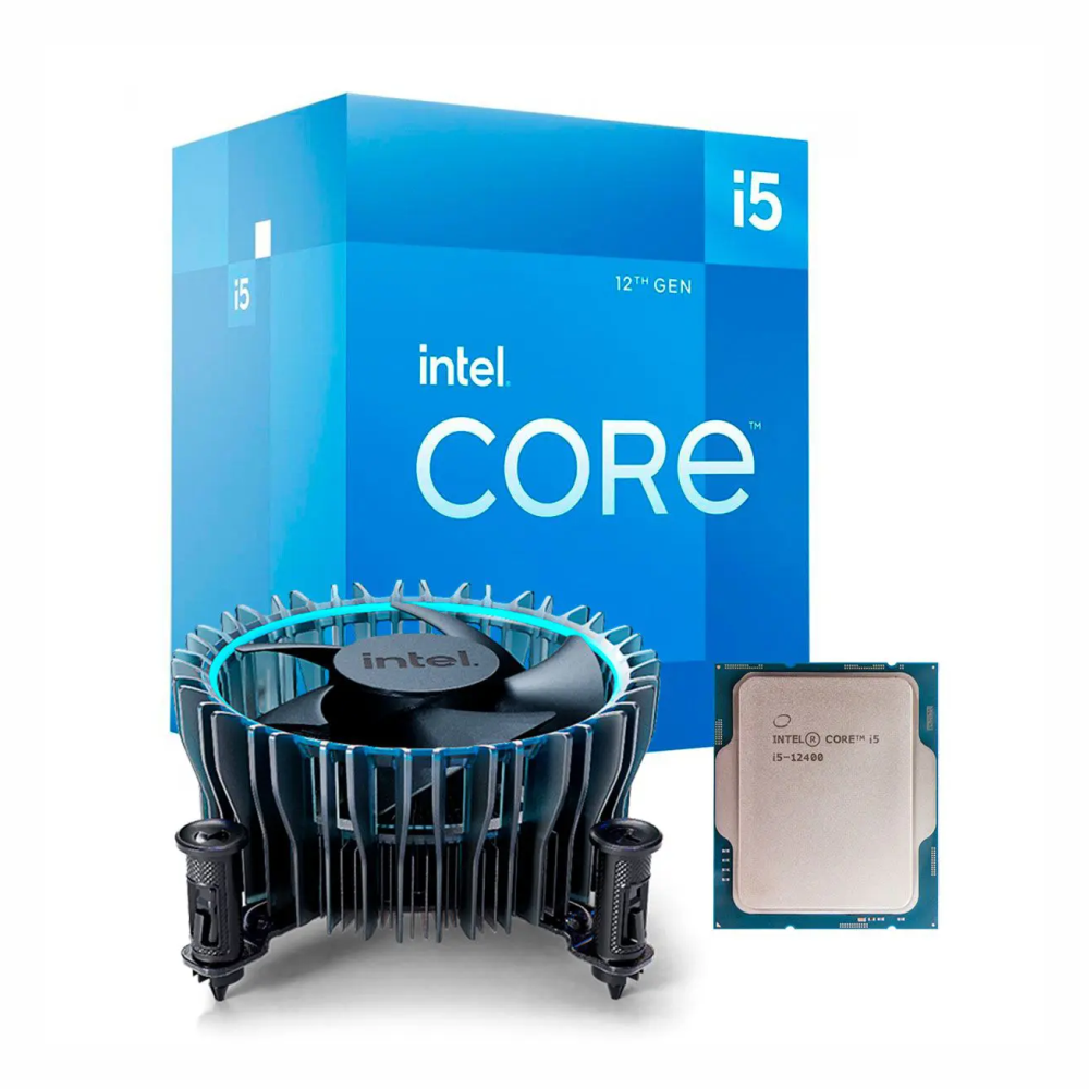 Procesador Intel Core i5-12400, 2.5GHz Turbo 4.4GHz, Socket LGA