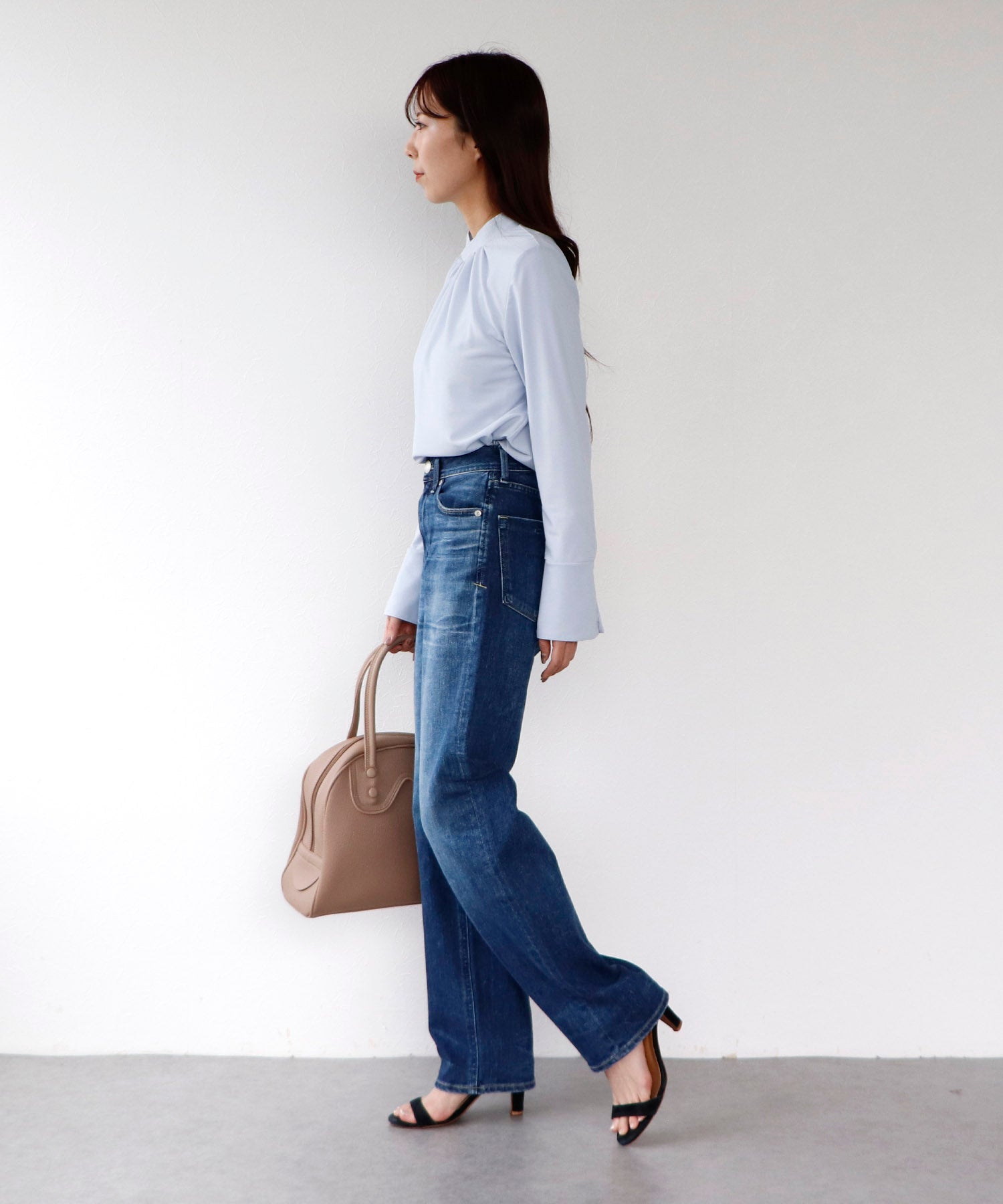 YANUK】LEA ローライズボーイズストレート ブルー – Sirin Online Store