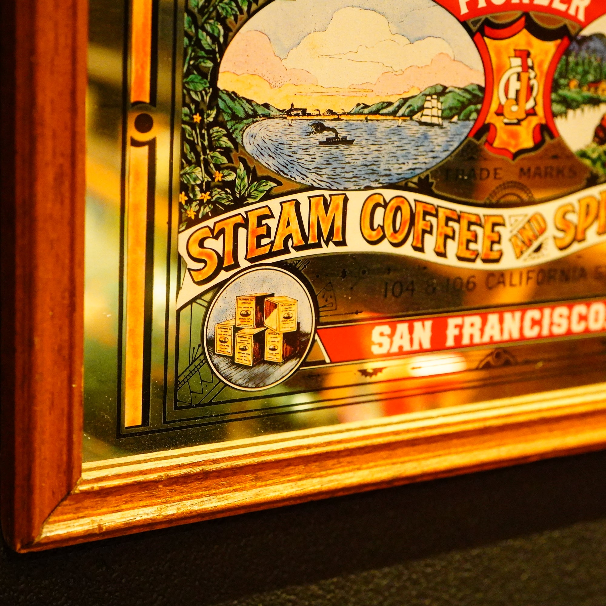 J.A. Folger & Co. パブミラー – SK OLDIES