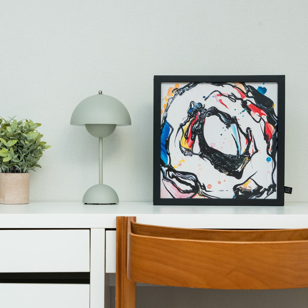 ボンドアート作品群_第6章 RINGS（2023.8.3）sonae_white／冨永ボンド