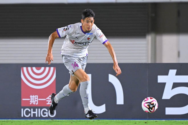 PHOTO】華麗な胸トラップから決勝弾！湘南戦勝利の立役者、京都FW原