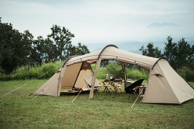 サバティカルの新しいトンネル型テントのGILIA（ギリア）を思わず買っ