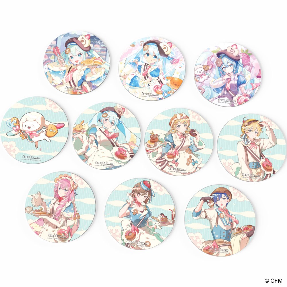 グッズ]SNOW MIKU 2026 コースターパブミラー｜SNOW MIKU 2026
