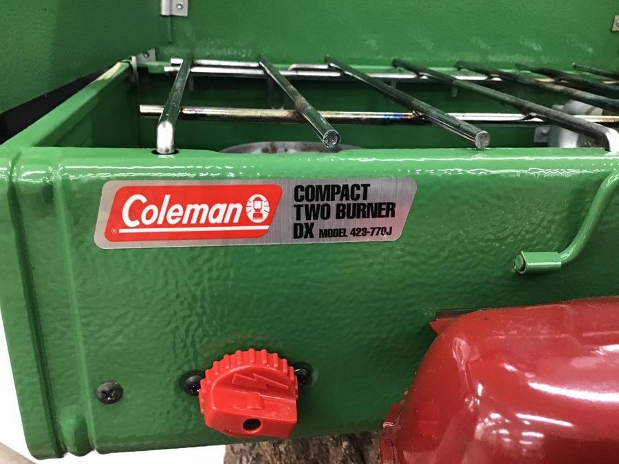 コールマン】希少！コンパクトなガソリンツーバーナー423入荷