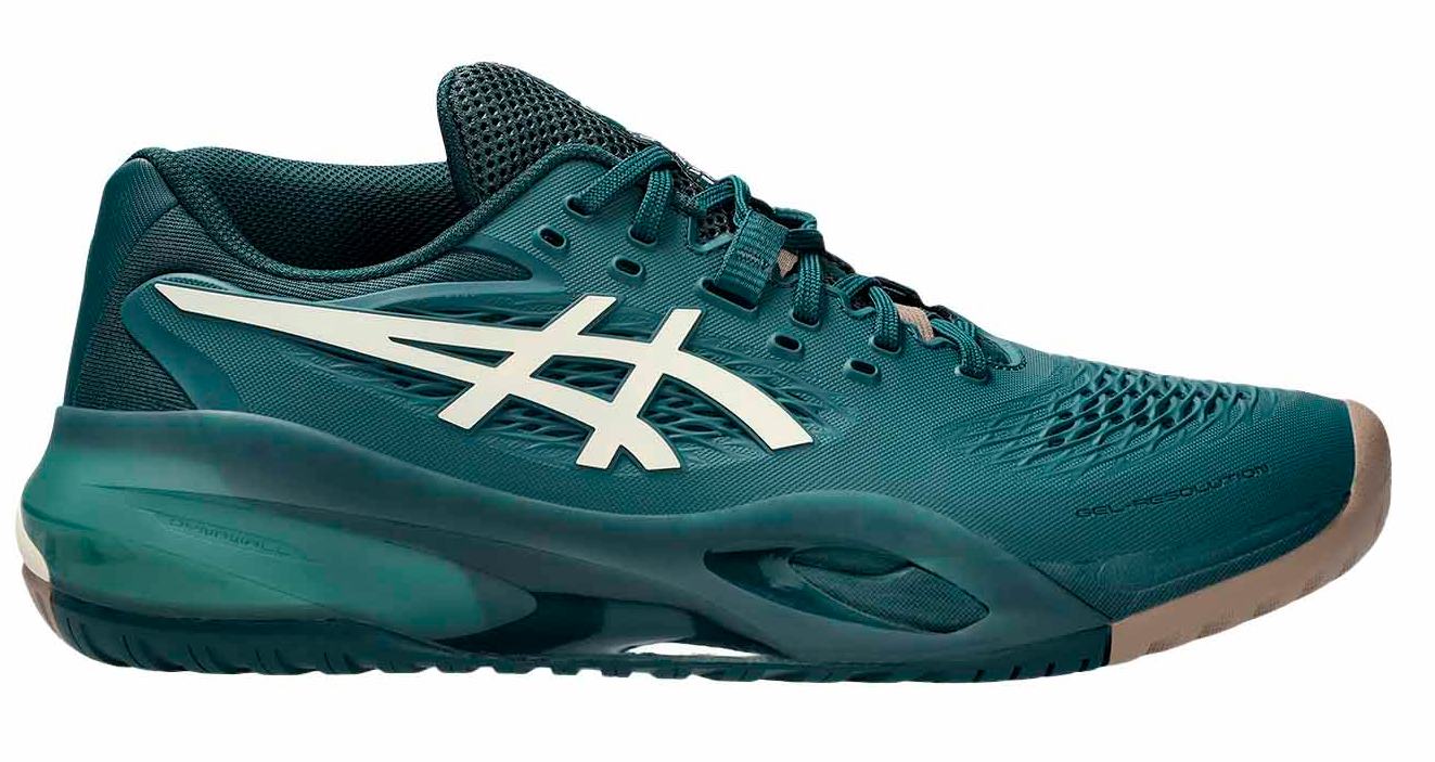 Asics Gel-Resolution X Saxon Green/Birch Men's tennis shoes