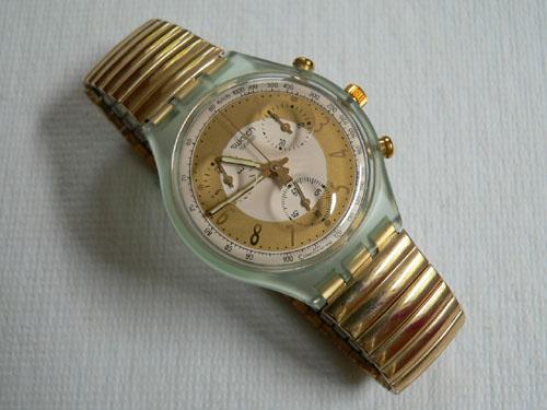 Swatch chrono Golden Globe – swatchandbeyond.com