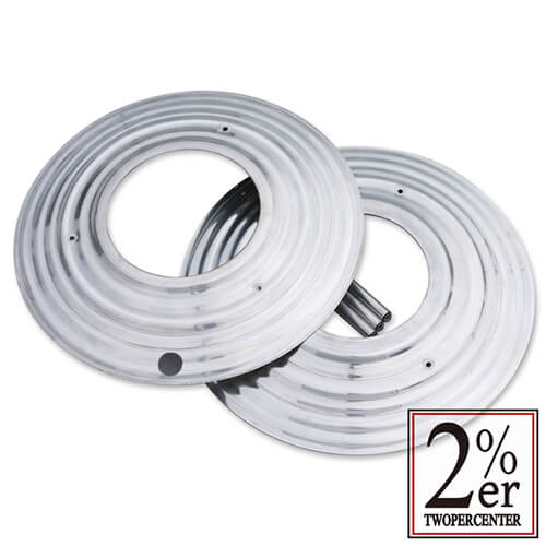 SR400/500 ホイールキャップ リア用 全年式ボルトオン / 2％er